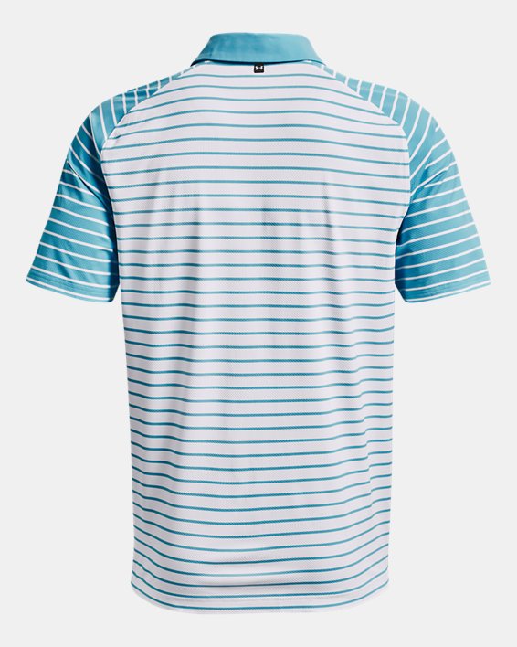 Polo UA Iso-Chill Mix Stripe pour homme, Blue, pdpMainDesktop image number 5